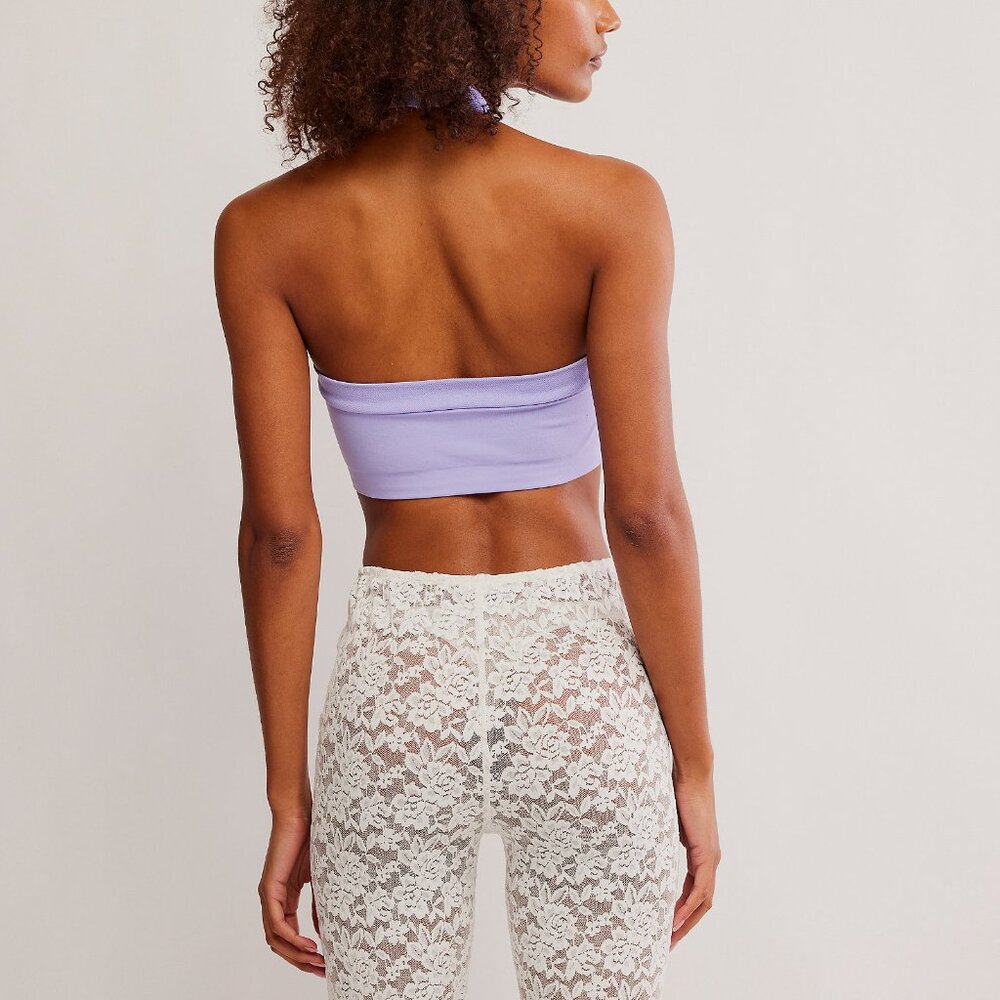 NWT Free People Margot Seamless Halter Bralette - Lavender - XS/S - Picture 6 of 7